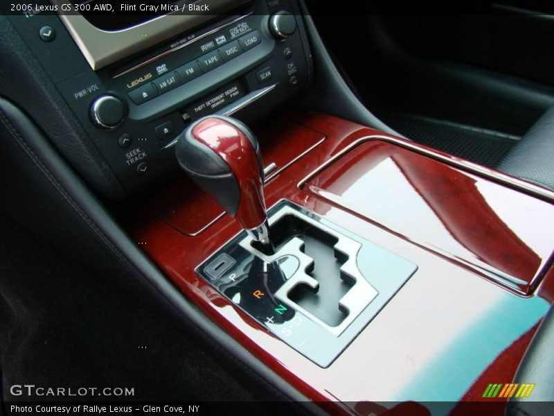Flint Gray Mica / Black 2006 Lexus GS 300 AWD