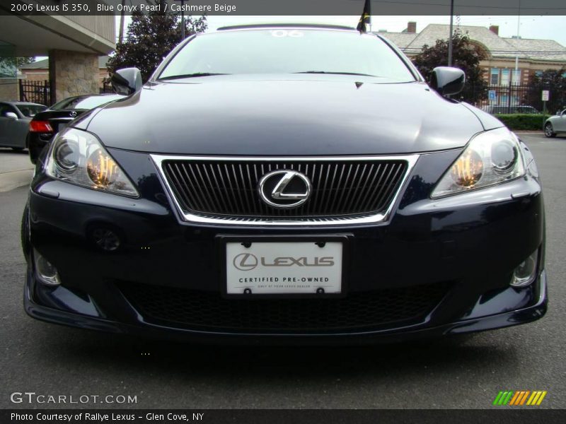 Blue Onyx Pearl / Cashmere Beige 2006 Lexus IS 350