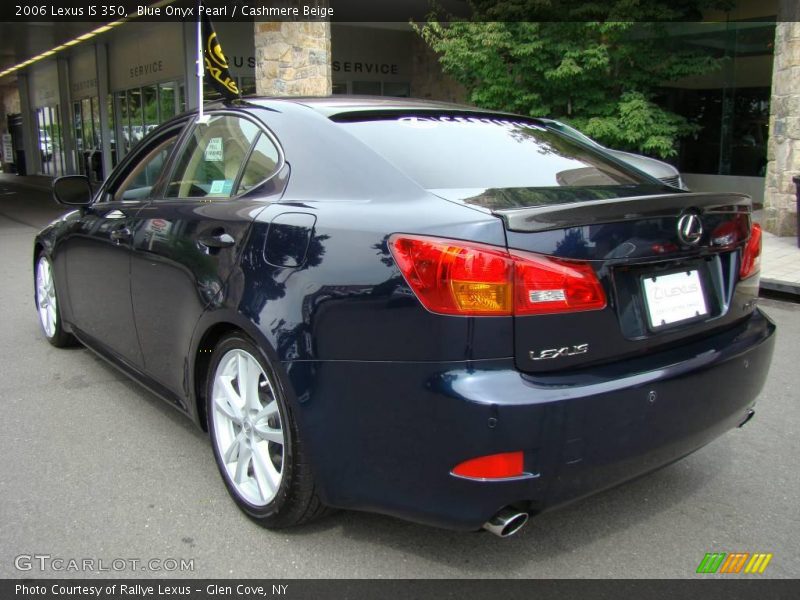 Blue Onyx Pearl / Cashmere Beige 2006 Lexus IS 350