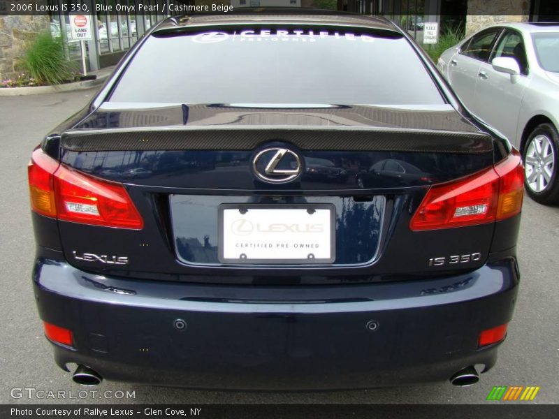 Blue Onyx Pearl / Cashmere Beige 2006 Lexus IS 350