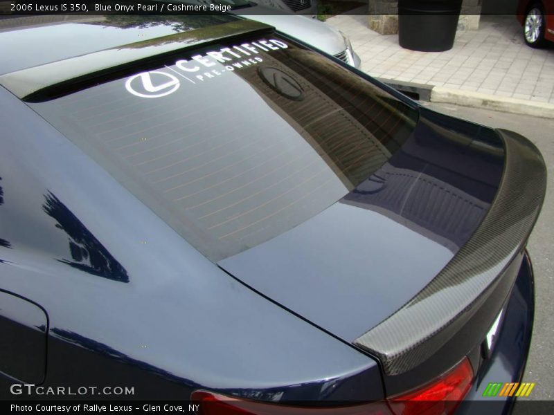 Blue Onyx Pearl / Cashmere Beige 2006 Lexus IS 350