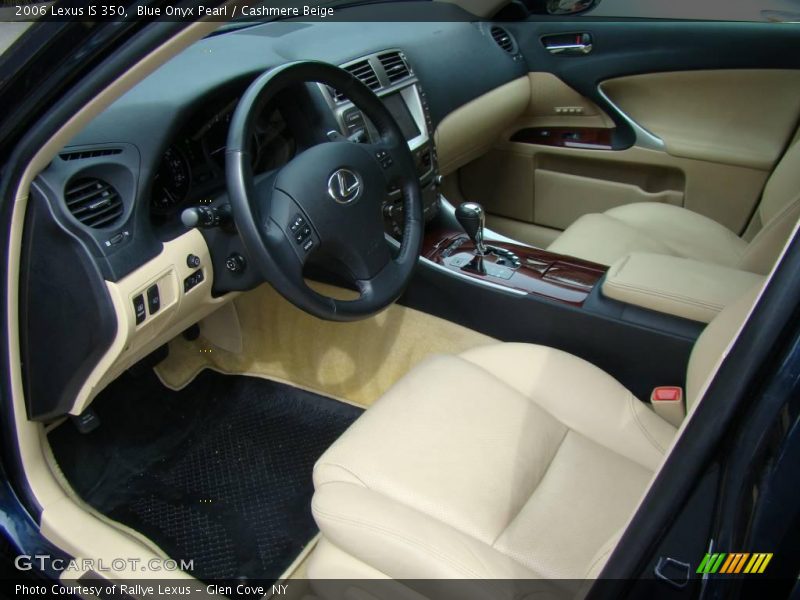 Blue Onyx Pearl / Cashmere Beige 2006 Lexus IS 350