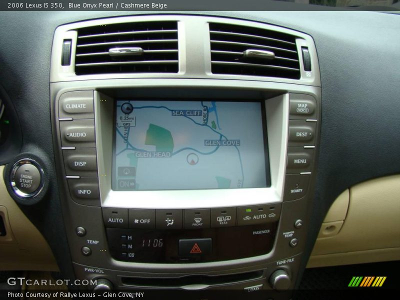 Blue Onyx Pearl / Cashmere Beige 2006 Lexus IS 350