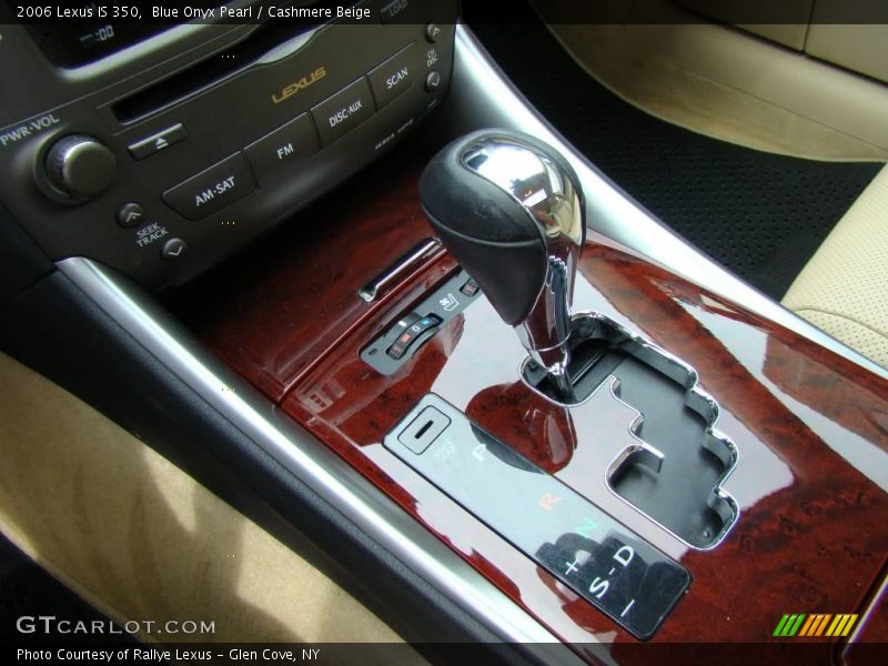 Blue Onyx Pearl / Cashmere Beige 2006 Lexus IS 350