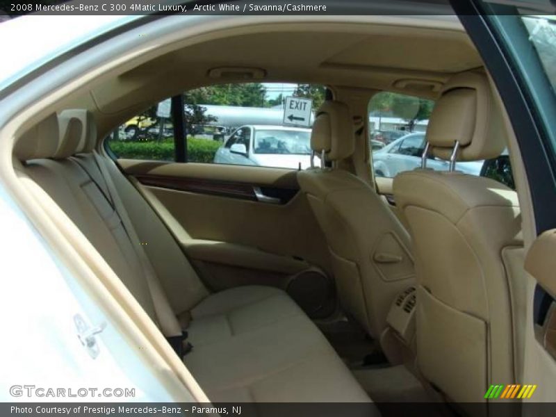 Arctic White / Savanna/Cashmere 2008 Mercedes-Benz C 300 4Matic Luxury