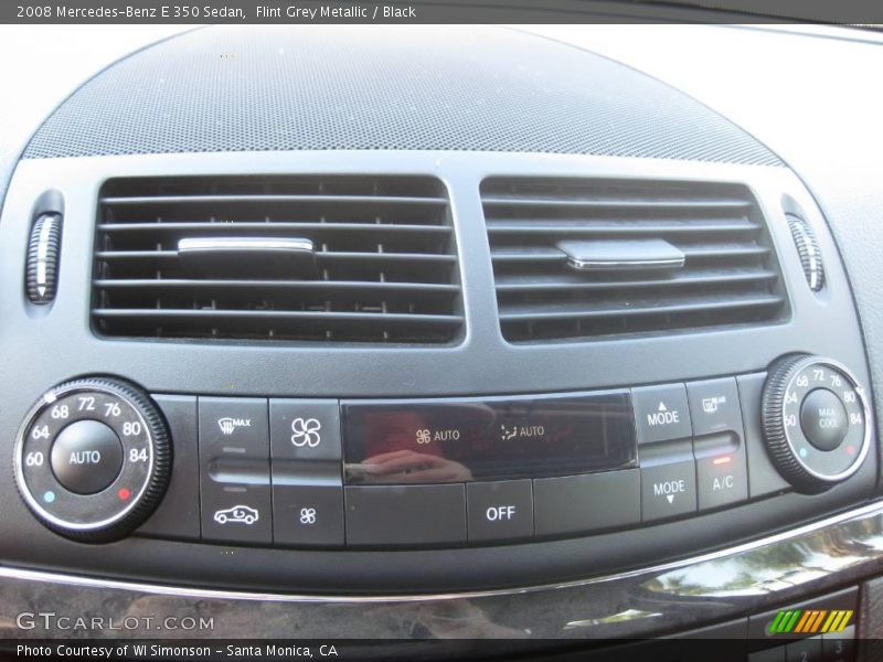 Flint Grey Metallic / Black 2008 Mercedes-Benz E 350 Sedan