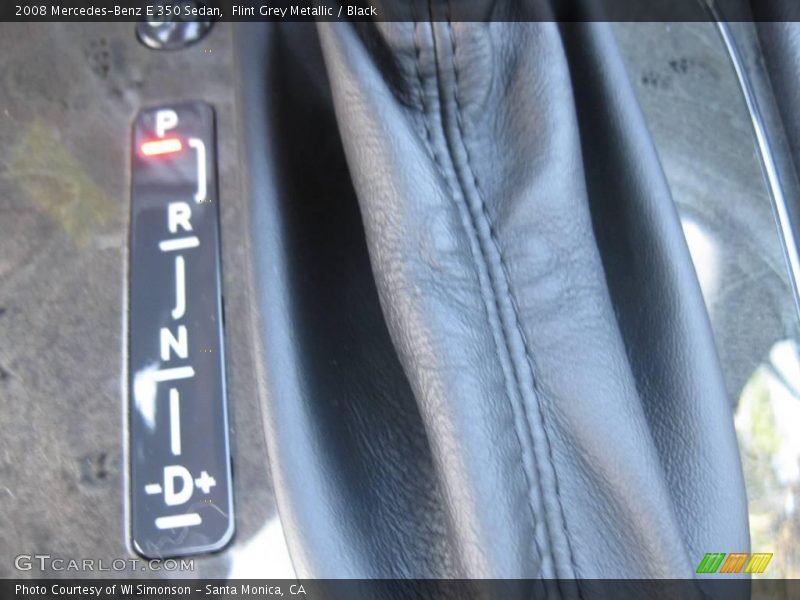 Flint Grey Metallic / Black 2008 Mercedes-Benz E 350 Sedan