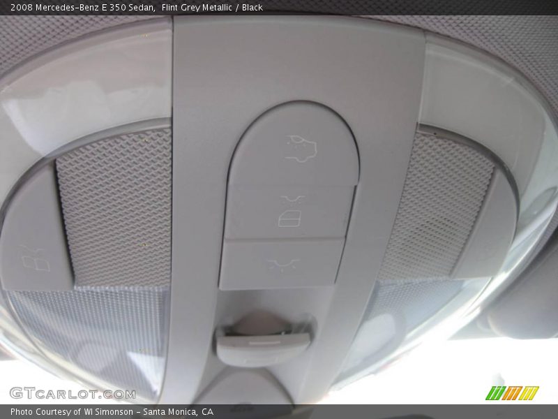 Flint Grey Metallic / Black 2008 Mercedes-Benz E 350 Sedan