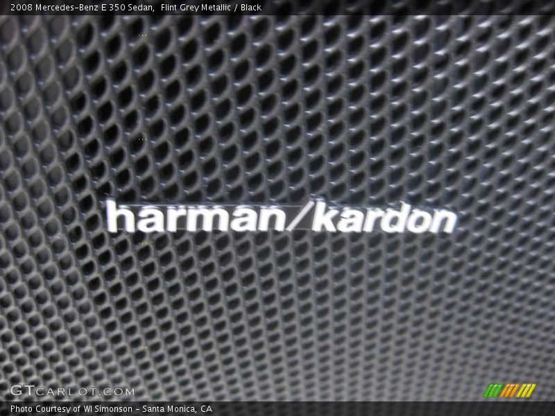 Flint Grey Metallic / Black 2008 Mercedes-Benz E 350 Sedan
