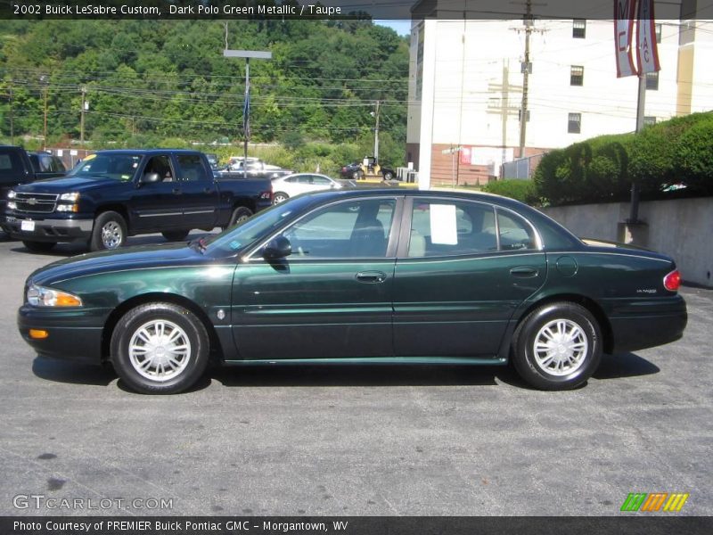 Dark Polo Green Metallic / Taupe 2002 Buick LeSabre Custom