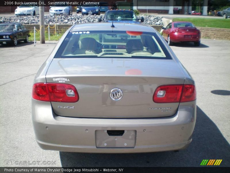 Sandstone Metallic / Cashmere 2006 Buick Lucerne CXL