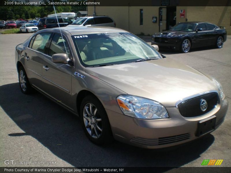 Sandstone Metallic / Cashmere 2006 Buick Lucerne CXL
