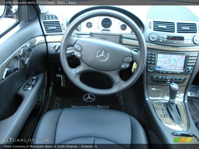 Black / Black 2008 Mercedes-Benz E 350 Sedan