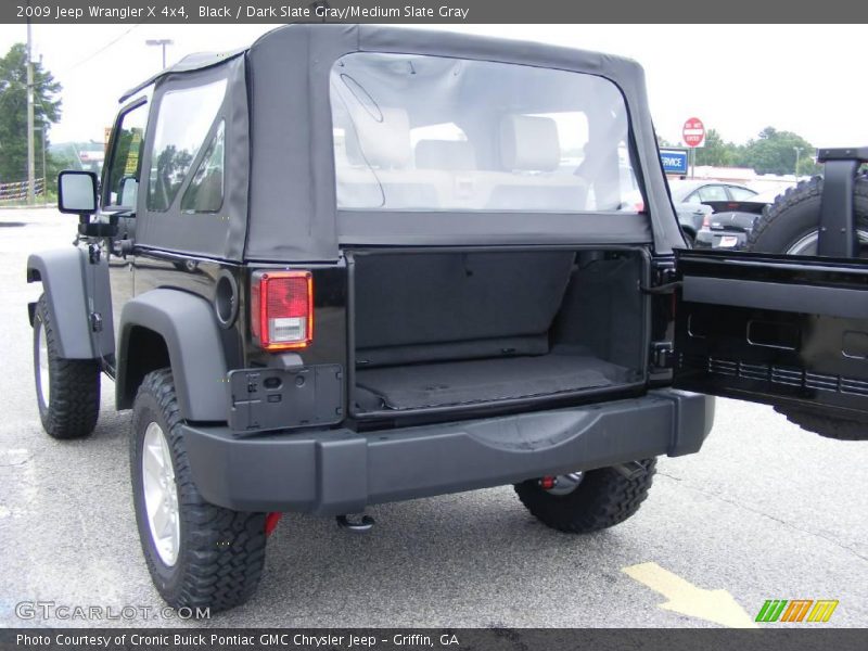 Black / Dark Slate Gray/Medium Slate Gray 2009 Jeep Wrangler X 4x4
