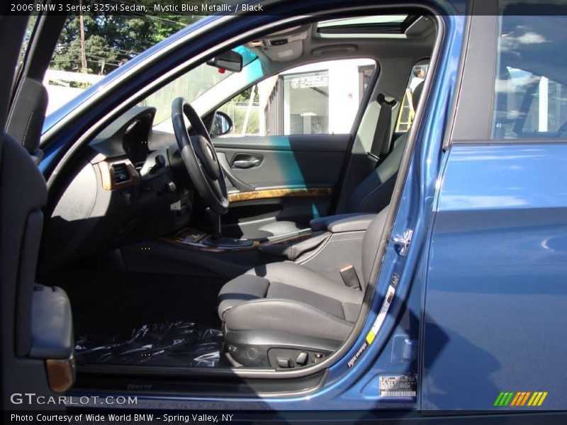 Mystic Blue Metallic / Black 2006 BMW 3 Series 325xi Sedan