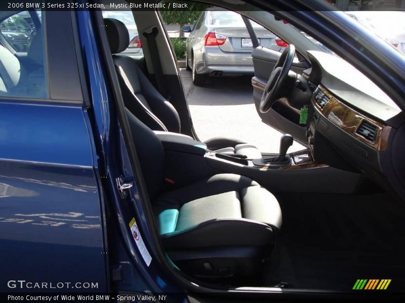 Mystic Blue Metallic / Black 2006 BMW 3 Series 325xi Sedan