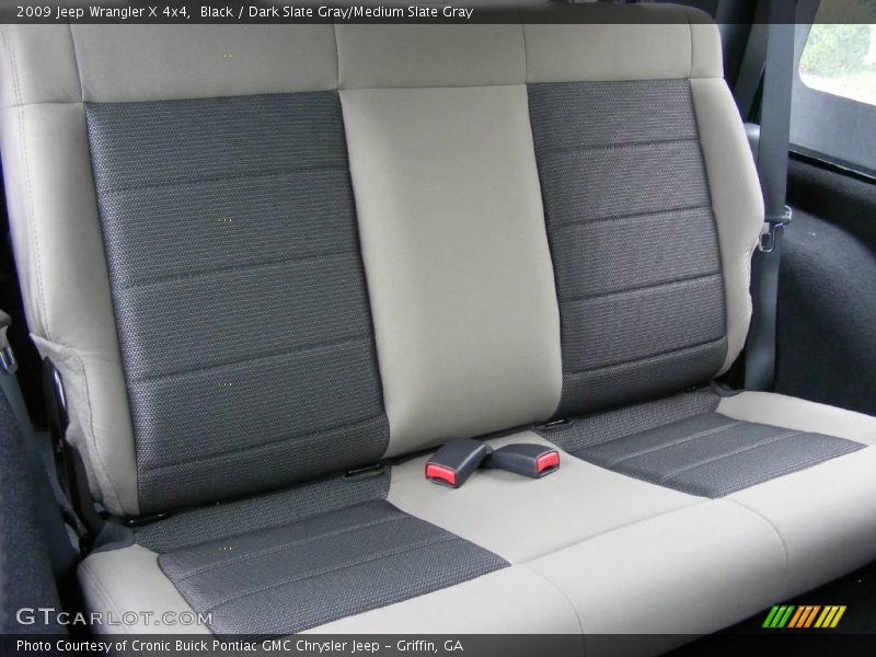 Black / Dark Slate Gray/Medium Slate Gray 2009 Jeep Wrangler X 4x4