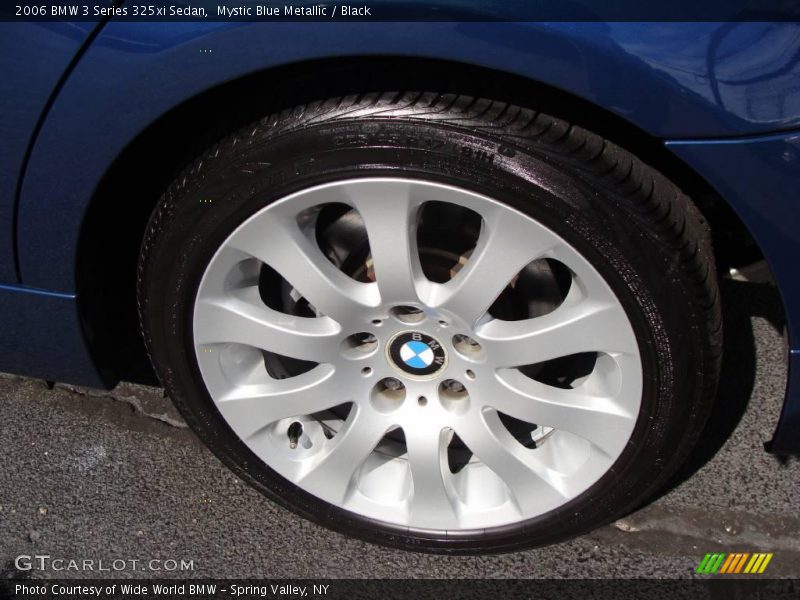 Mystic Blue Metallic / Black 2006 BMW 3 Series 325xi Sedan
