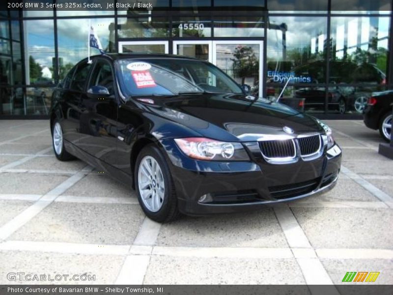 Jet Black / Black 2006 BMW 3 Series 325xi Sedan