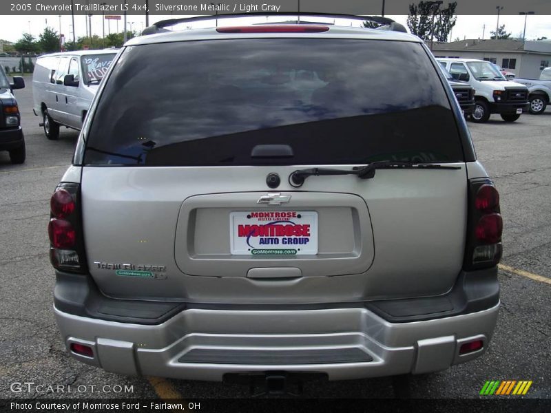Silverstone Metallic / Light Gray 2005 Chevrolet TrailBlazer LS 4x4