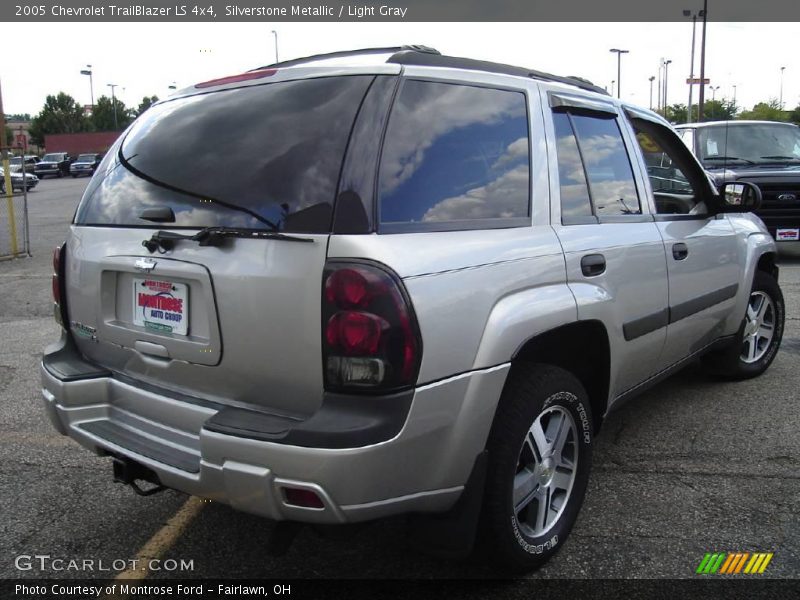 Silverstone Metallic / Light Gray 2005 Chevrolet TrailBlazer LS 4x4