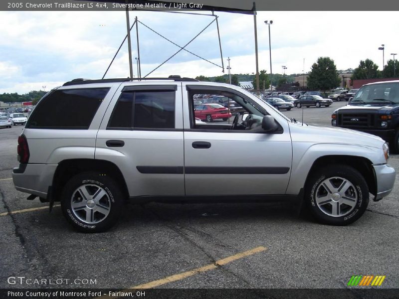 Silverstone Metallic / Light Gray 2005 Chevrolet TrailBlazer LS 4x4