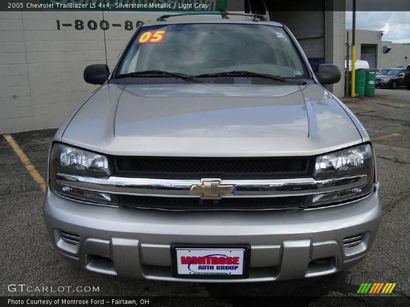 Silverstone Metallic / Light Gray 2005 Chevrolet TrailBlazer LS 4x4