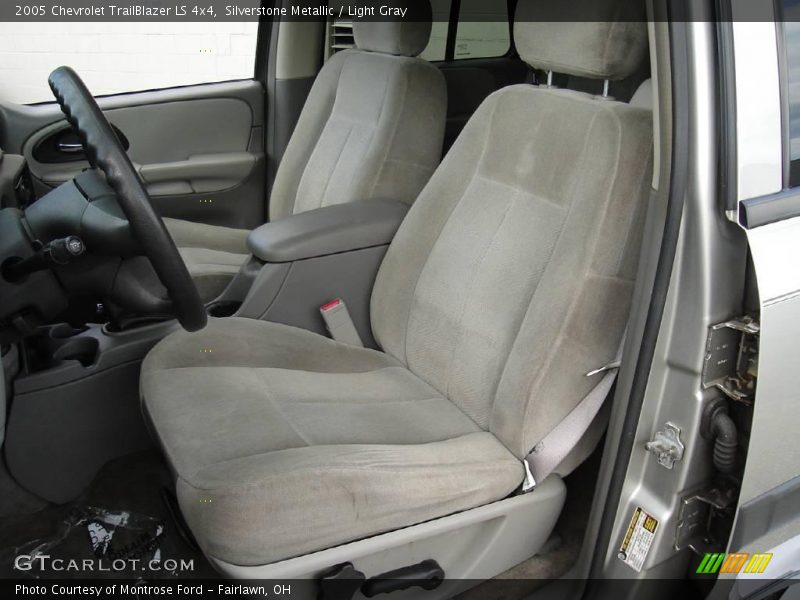 Silverstone Metallic / Light Gray 2005 Chevrolet TrailBlazer LS 4x4