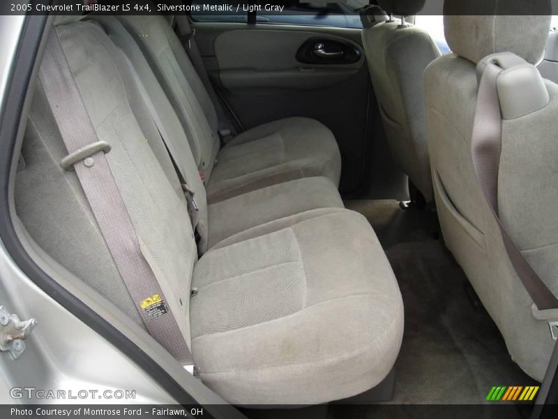 Silverstone Metallic / Light Gray 2005 Chevrolet TrailBlazer LS 4x4