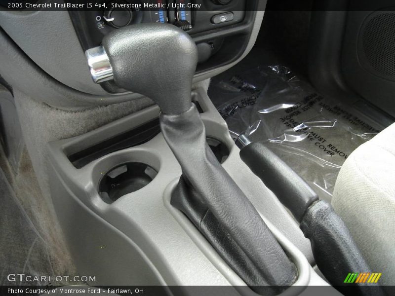 Silverstone Metallic / Light Gray 2005 Chevrolet TrailBlazer LS 4x4