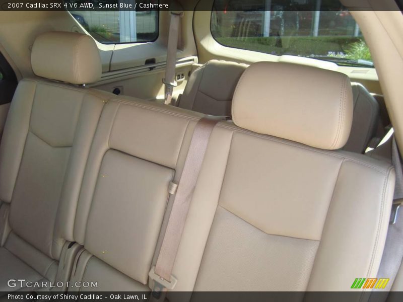Sunset Blue / Cashmere 2007 Cadillac SRX 4 V6 AWD