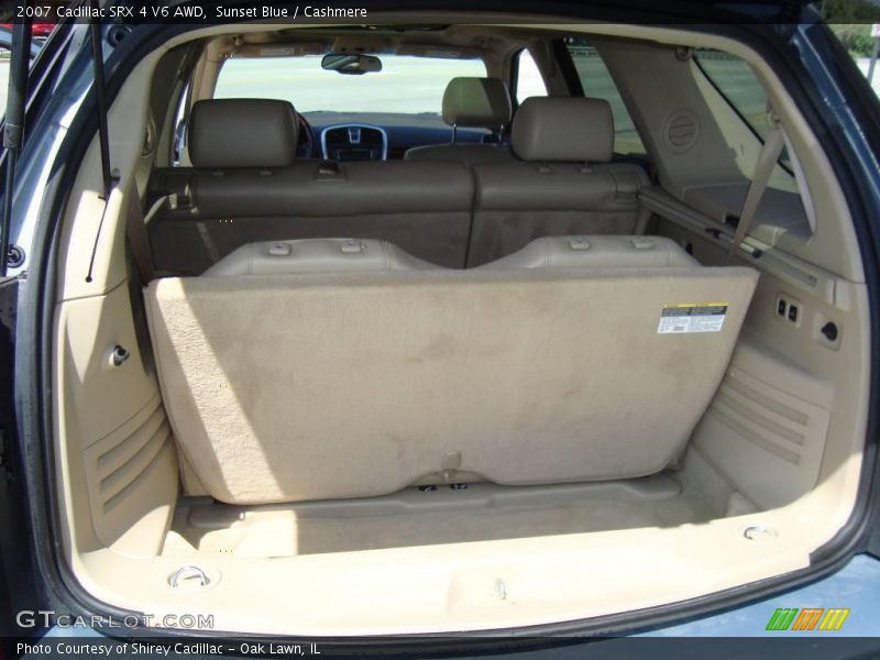 Sunset Blue / Cashmere 2007 Cadillac SRX 4 V6 AWD