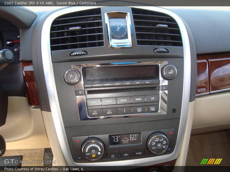 Sunset Blue / Cashmere 2007 Cadillac SRX 4 V6 AWD
