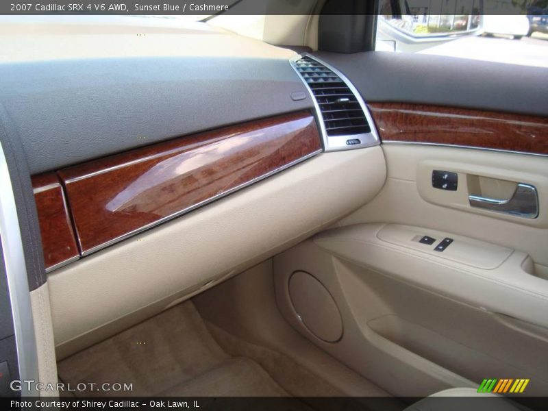 Sunset Blue / Cashmere 2007 Cadillac SRX 4 V6 AWD