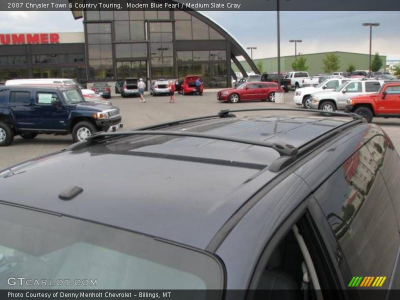 Modern Blue Pearl / Medium Slate Gray 2007 Chrysler Town & Country Touring