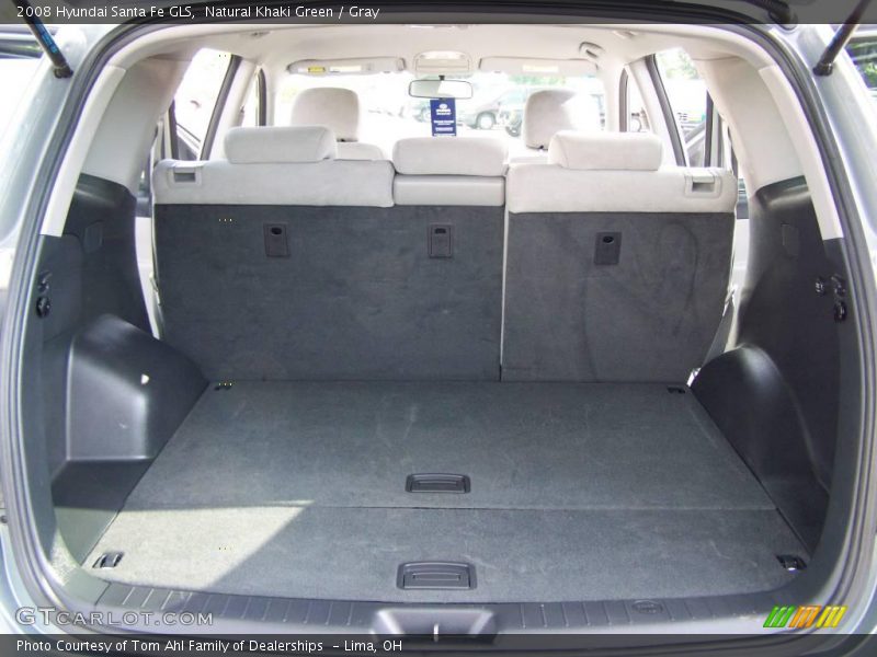 Natural Khaki Green / Gray 2008 Hyundai Santa Fe GLS