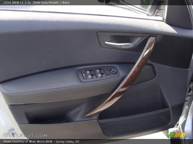 Silver Grey Metallic / Black 2006 BMW X3 3.0i
