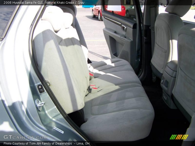 Natural Khaki Green / Gray 2008 Hyundai Santa Fe GLS