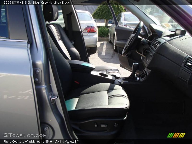 Silver Grey Metallic / Black 2006 BMW X3 3.0i