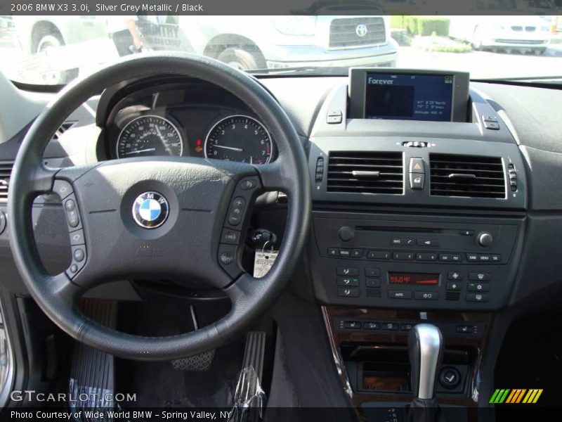 Silver Grey Metallic / Black 2006 BMW X3 3.0i