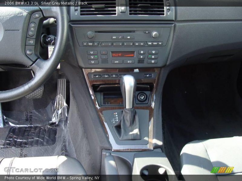 Silver Grey Metallic / Black 2006 BMW X3 3.0i