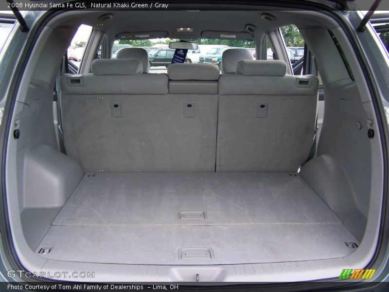 Natural Khaki Green / Gray 2008 Hyundai Santa Fe GLS