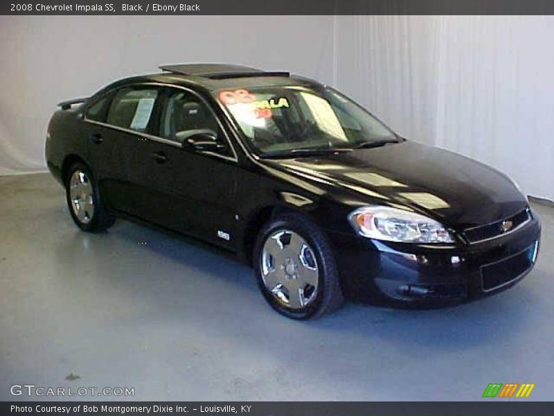 Black / Ebony Black 2008 Chevrolet Impala SS