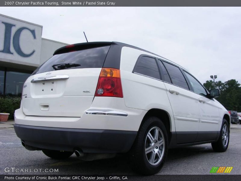 Stone White / Pastel Slate Gray 2007 Chrysler Pacifica Touring
