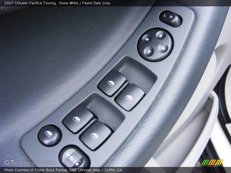 Stone White / Pastel Slate Gray 2007 Chrysler Pacifica Touring