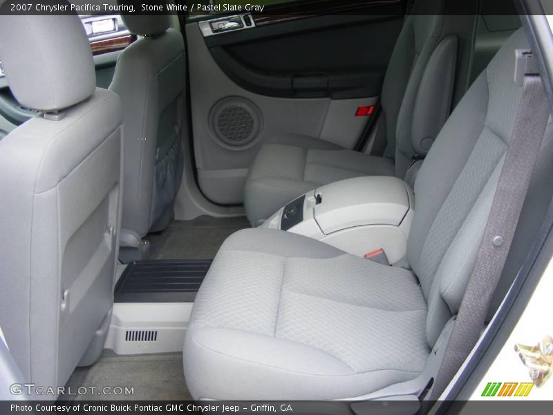 Stone White / Pastel Slate Gray 2007 Chrysler Pacifica Touring