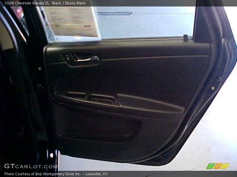 Black / Ebony Black 2008 Chevrolet Impala SS