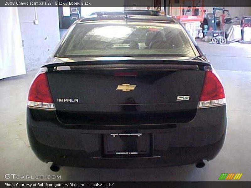 Black / Ebony Black 2008 Chevrolet Impala SS