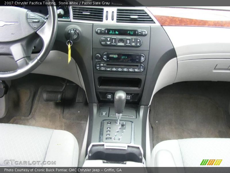 Stone White / Pastel Slate Gray 2007 Chrysler Pacifica Touring
