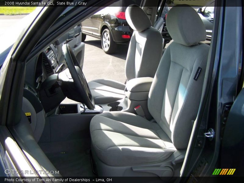 Slate Blue / Gray 2008 Hyundai Santa Fe GLS